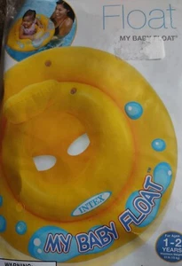 Anello galleggiante Intex My Baby età 1-2 anni colore giallo - Foto 1 di 4