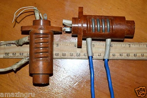 Vintage Glass Reed Switch Carbolite Body Soviet Mainframe Power Units USSR 1970s - Picture 1 of 1