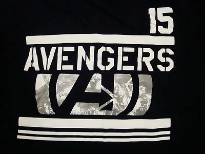 Camiseta Los Vengadores Capitán América Thor Superhéroes Marvel Cómic Película L Foto 1 de 3