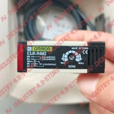 1PCS New Omron E3JK-R4M2 24-240VAC/12-240VDC Photoelectric Switch - Image 1 of 4