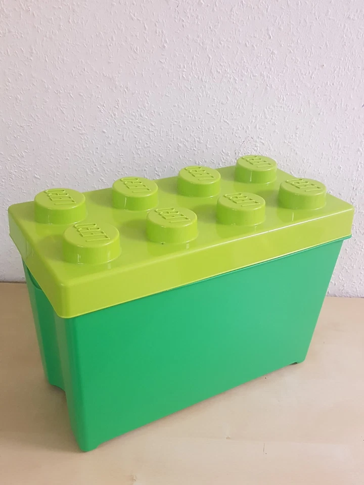 Lego Duplo Box Aufbewahrungsbox Kiste für Steine groß grün - Bild 1 von 1