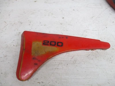 Yamaha XT 200 1982 usado panel de cubierta lateral izquierdo Foto 1 de 3