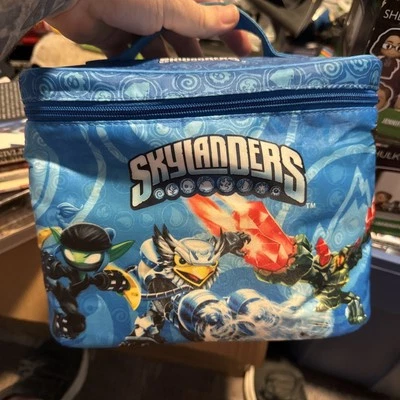 Estojo de transporte acolchoado de náilon azul PowerA Skylanders 4E - Imagem 1 de 4