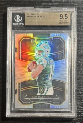 Sam Darnold 2017 Panini Select XRC Rookie Silver Prizm BGS 9.5 Seahawks QB MVP?? - Image 1 of 2