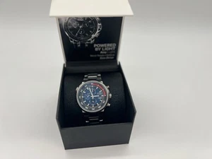 Citizen CA0440-51L Endeavor Eco-Drive Stainless St. Chronograph Men's Watch - Picture 1 of 19