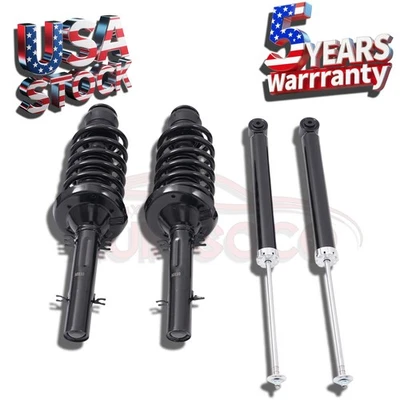 Para Volkswagen Beetle 1998 1999-2010 4X Amortiguadores Delanteros Y Traseros - Image 1 of 4