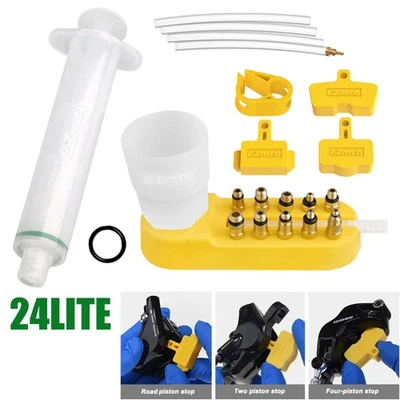 Bicycle Hydraulic Disc Brake Oil Bleed Kit MTB Bike Brake Repair Tool - Image 1 of 4