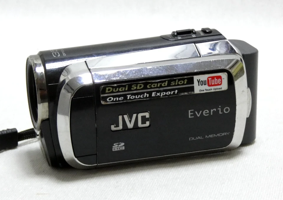 HS POUR PIECES / JVC GZ MS125BE EVERIO DUAL SD CAMESCOPE VIDEO CAMERA - Photo 1/4