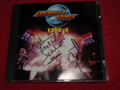Ace Frehley Live + 1 cd Signed Richie Scarlet and John Regan KISS - Imagem 1 de 4