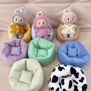 Labubu Puppensofa Mini Lazy Bed V1 V2 V3 Möbel Zubehör Kissen Spielzeug Geschenk - Bild 1 von 23