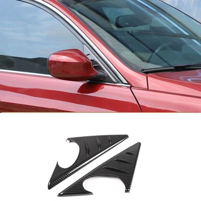 ABS Carbon anti-wind buffeting deflector For BMW 3Series E90 320i M3 2005-2012 - image 1 of 4
