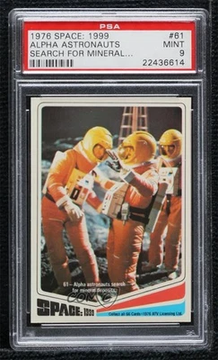 1976 Espacio: 1999 Alpha Astronauts búsqueda de depósitos minerales PSA 9 como nuevo 0ts2 Foto 1 de 3