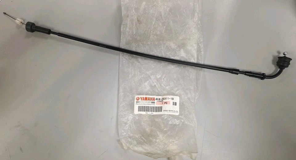 Cable acelerador Yamaha 1981-2021 PW50 #4X4-26311-10 Foto 1 de 1
