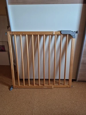 Türschutzgitter Absperrgitter Treppengitter Kindergitter  Verstellbar - Bild 1 von 2