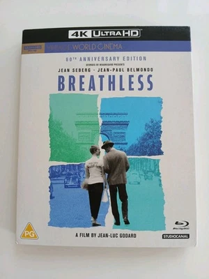 BREATHLESS 4K ULTRA HD BLU-RAY - REGION A, B, C - RATED PG - BRAND NEW & SEALED - Image 1 of 4