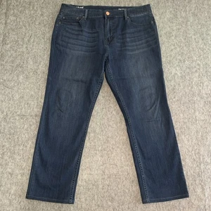 Mugsy Jeans Fultons Herren Blau Indigo Denim Straight Leg Freizeit Stretch 38x26 - Bild 1 von 14