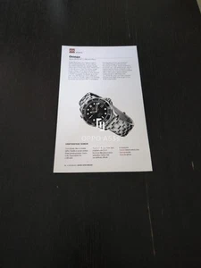 OMEGA JAMES BOND 007 COLLECTOR'S PIECE & WORKSHOP OF TIME WATCH VINTAGE AD - Picture 1 of 2