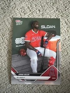 Jorge Soler 2025 Topps Now Road to Opening Day Los Angeles Angels #OD-117 - Picture 1 of 3