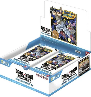Dragon Ball Super Card Game Fusion World SB02 Manga Booster Display