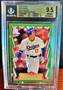 SHOHEI OHTANI 2024 TOPPS BIG LEAGUE #TBL3 (GRADED 9.5 GEM MINT) DODGERS MVP - Picture 1 of 2