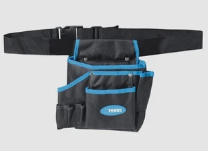 BORSA PORTA UTENSILI FERVI 10 TASCHE CON CINTURA, COSTRUITA IN POLIESTERE. - Picture 1 of 1