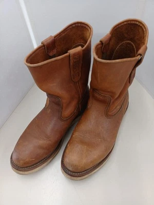 RedWing Botas 866 998 Pecos Botas Cuero Marrón Talla 6.5E - Imagen 1 de 4