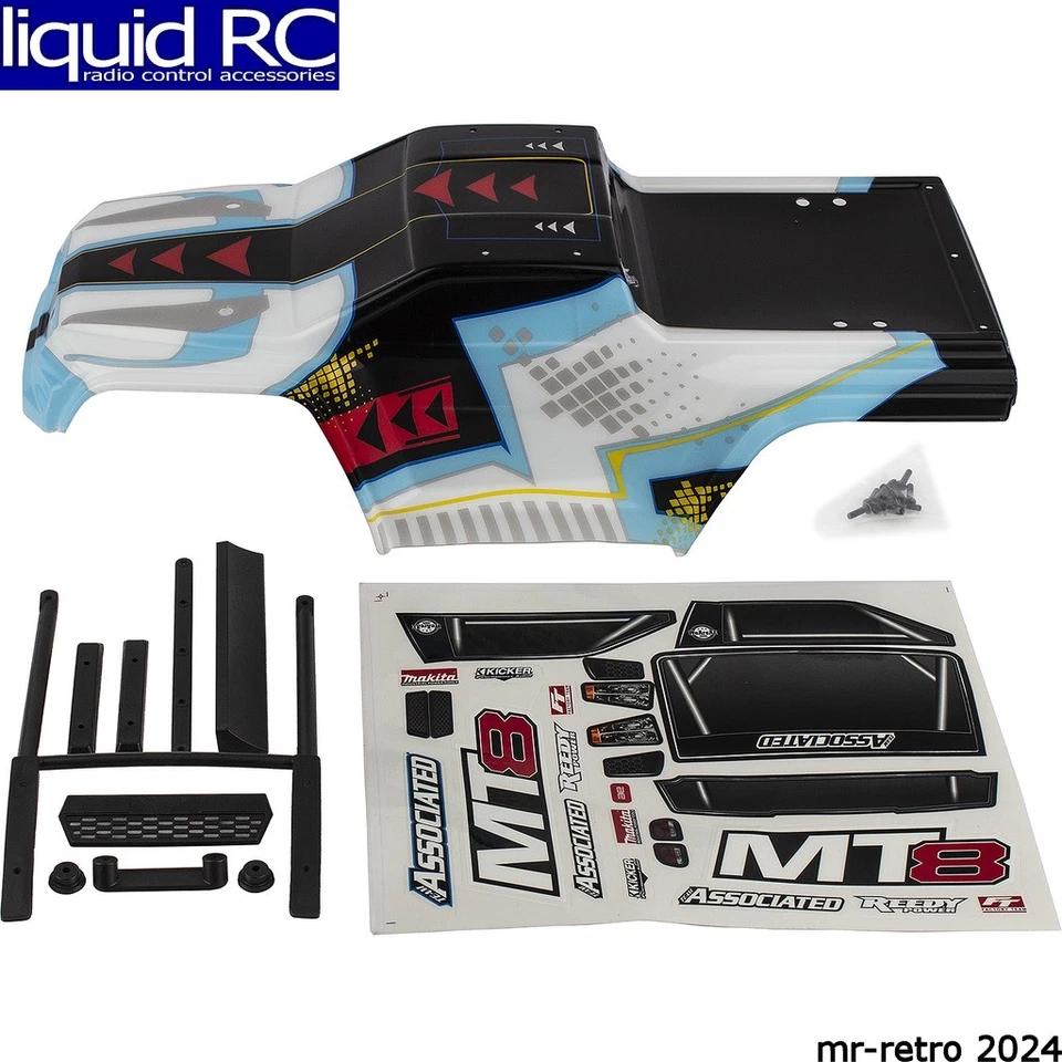 Associated 25921 RIVAL MT8 Body Set painted - Image 1 of 1