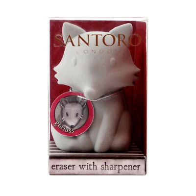 SANTORO LTD. Santoro Gorjuss - Bleistiftspitzer - Animal Sharpeners - The Fox - white