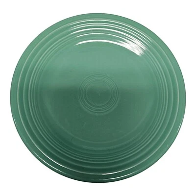 Fiesta Green Classic Rim 7-1/4" Salad Dessert Plate REPLACEMENT NO Chips READ - Image 1 of 2