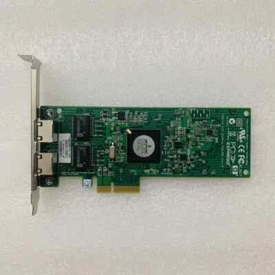HP NC382T Dual Port 1GB Gigabit NIC PCIe Server Adapter 458491-001 453055-001 - Image 1 of 2