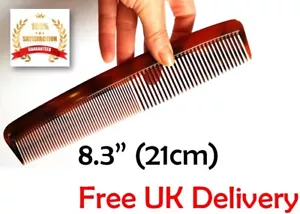 NEW Large Plastic Dressing Hair Comb with fine & coarse tooth Shower Gym Comb UK - Picture 1 of 9