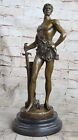 Handcrafted Collectible Bronze Sculpture Tarzan Royal Prince Roman Figurine FF