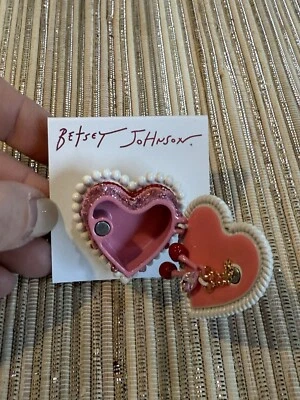 Betsey Johnson “Baby” Cake Heart Adjustable Ring (With Secret Opening) - Image 1 of 4