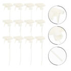  12 Pcs White Pp Spray Bottle Nozzle Attachment for Replacement Sprayer