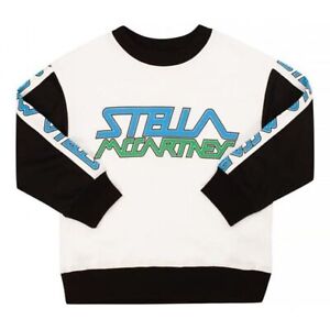 Stella McCartney Kids Sport Logo Print Sweatshirt 8 years
