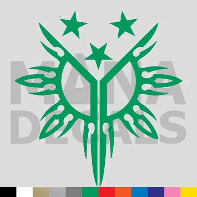 Pegatina calcomanía troquelada de vinilo Filipinas sol y estrellas - bandera filipina tribal Foto 1 de 2