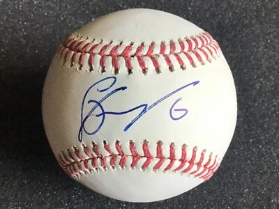 JONATHAN SCHOOP “Sweet Spot” AUTOGRAFIADO Manfred ROMLB Detroit Tigers COMO NUEVO Foto 1 de 4