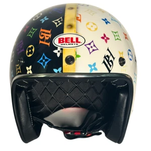 Custom Airtrix Painted Bell Helmet "Custom 500" Size Medium - Picture 1 of 14