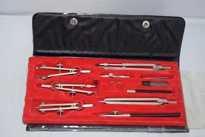 Drafting Instruments by Clipper made in Japan - Complete Set 11 Pieces - Bild 1 von 3