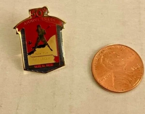 Vintage 1988 New York Penn League 50th Anniversary Pin Metal Super Rare - Picture 1 of 2