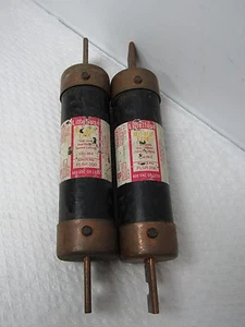 LITTLEFUSE SLO-BLO ZEITVERZÖGERUNG KLASSE RK-5, FLSR-200 SICHERUNG 200A - 2 STÜCK - Bild 1 von 2
