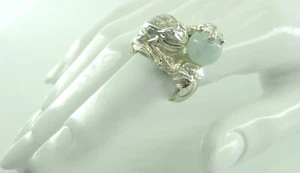 Anillo de mujer con ágata plata 925 59 (18,8 mm Ø) - Imagen 1 de 6