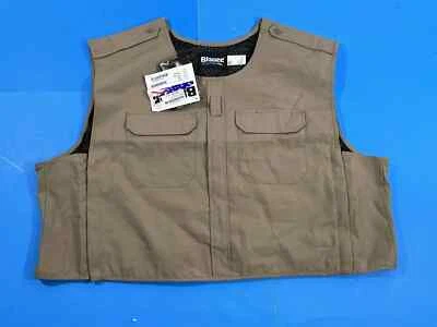 3XL BLAUER 8780CDC RIPSTOP B.DU ARMORSKIN VEST OUTER ARMOR CARRIER CDC TAN - Image 1 of 4