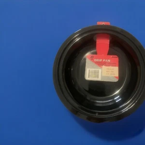 DRIP PAN 8” BLACK PORCELAIN ELECTRIC RANGES (GE & HOTPOINT) - Picture 1 of 2