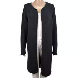 Gap Cardigan Women's M Long Open Warm Winter Fall Versatile Minimalist - Foto 1 di 7