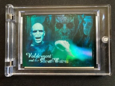 Harry Potter and the Order of the Phoenix Puzzle Card R4 VOLDEMORT DEATH EATERS - Image 1 of 2