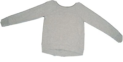 Athletic Works Girl Long Sleeve Top Gray Size Medium (7-8) - Image 1 of 4