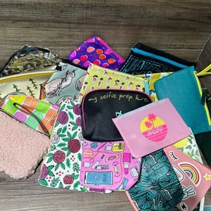 SIE WÄHLEN Make Up Kosmetiktasche Beutel Ipsy Clinique & andere - leer - Bild 1 von 14