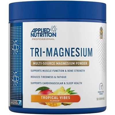 Tri Magnesium Glycinate Powder 3 in 1 Complex 7500mg High Strength 50 Servings - Image 1 of 4