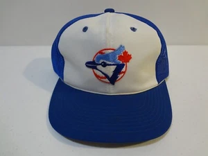 VTG MLB Toronto Blue Jays Snapback S/M Hat 80s Sports Specialties Mesh Trucker - Picture 1 of 5